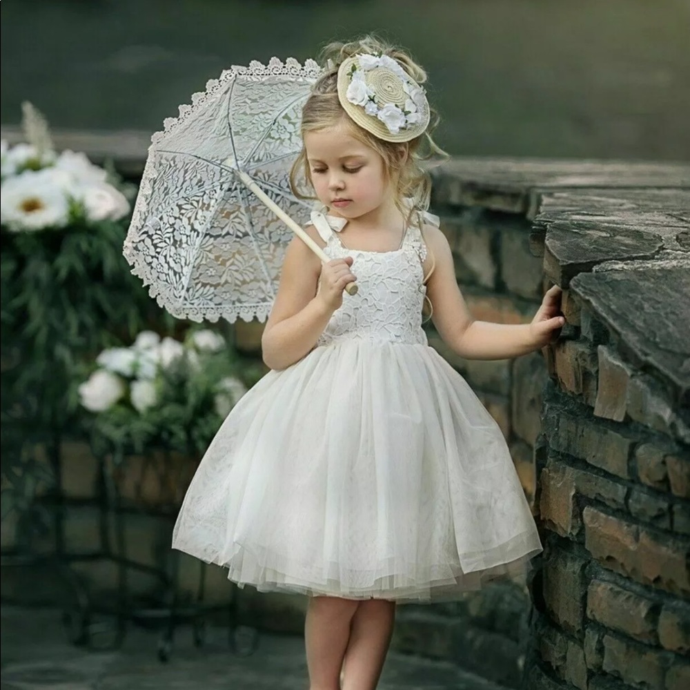 Dollcake NWOT Girl’s White Dress 6